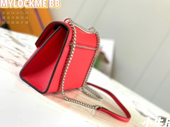 Official oldcobbler CHAIN VUITTON MYLOCKME BAG LOUIS 0713